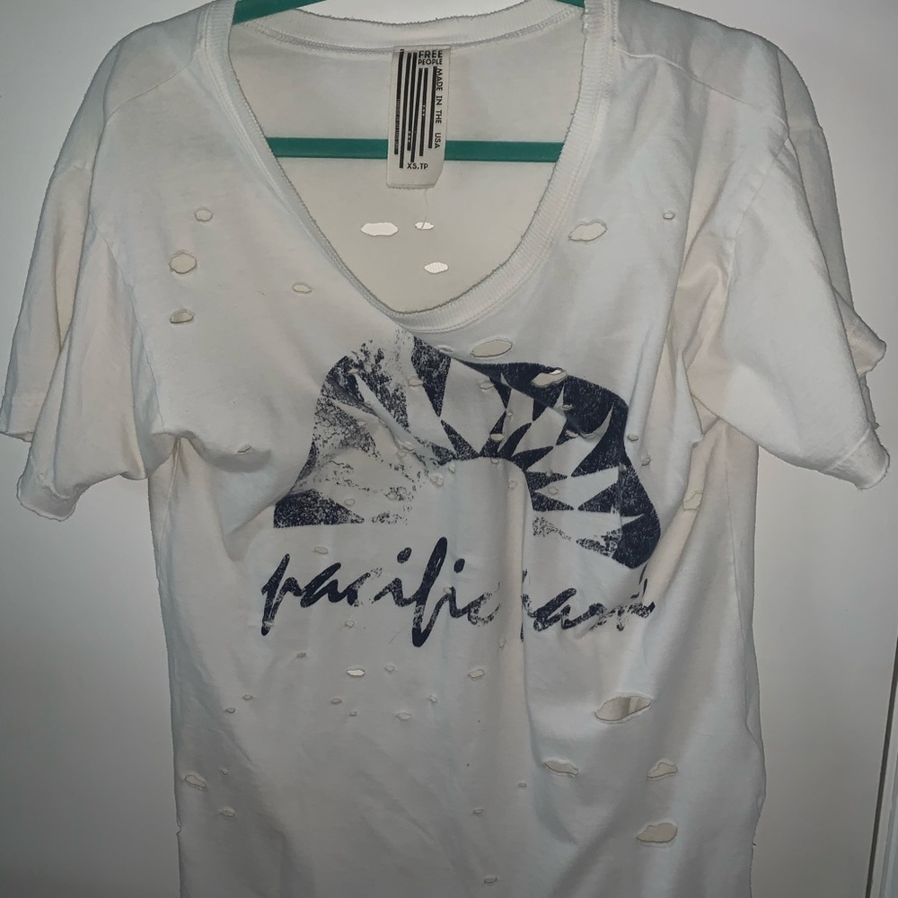 Free People White shirt